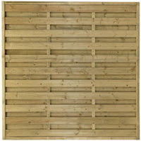 Pannello Frangivista da Giardino 90x180 cm in Legno Impregnato