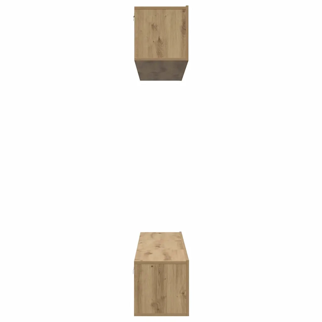 Set mobile TV 5 pcs Rovere artigianale Legno multistrato 3393407