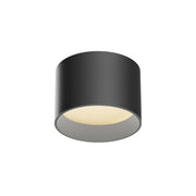 Maytoni Lampada da soffitto moderna Vega 1 luce LED integrato nero alluminio