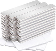 30 pezzi di magneti neodymium extra forti grandi magneti rettangolari forti 60 x 10 x 3 mm magneti adesivi magneti autoadesivi forti magneti per vetro pannello magnetico