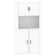 Credenza | Madia | Buffet da pranzo | Armadio da pranzo Bianca in Legno Multistrato