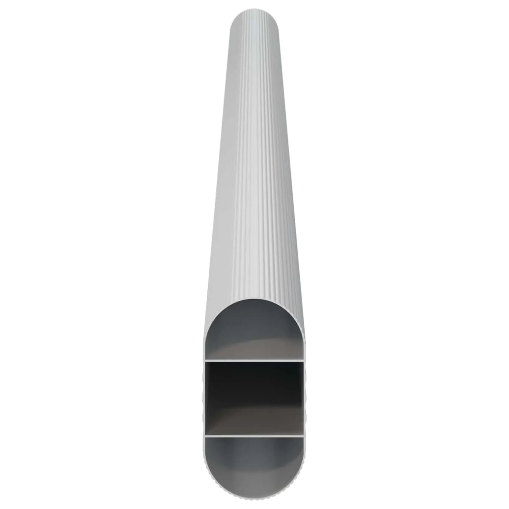 Asta per armadio 2 pz Argento 316 x 15 x 29 mm CFW5352993