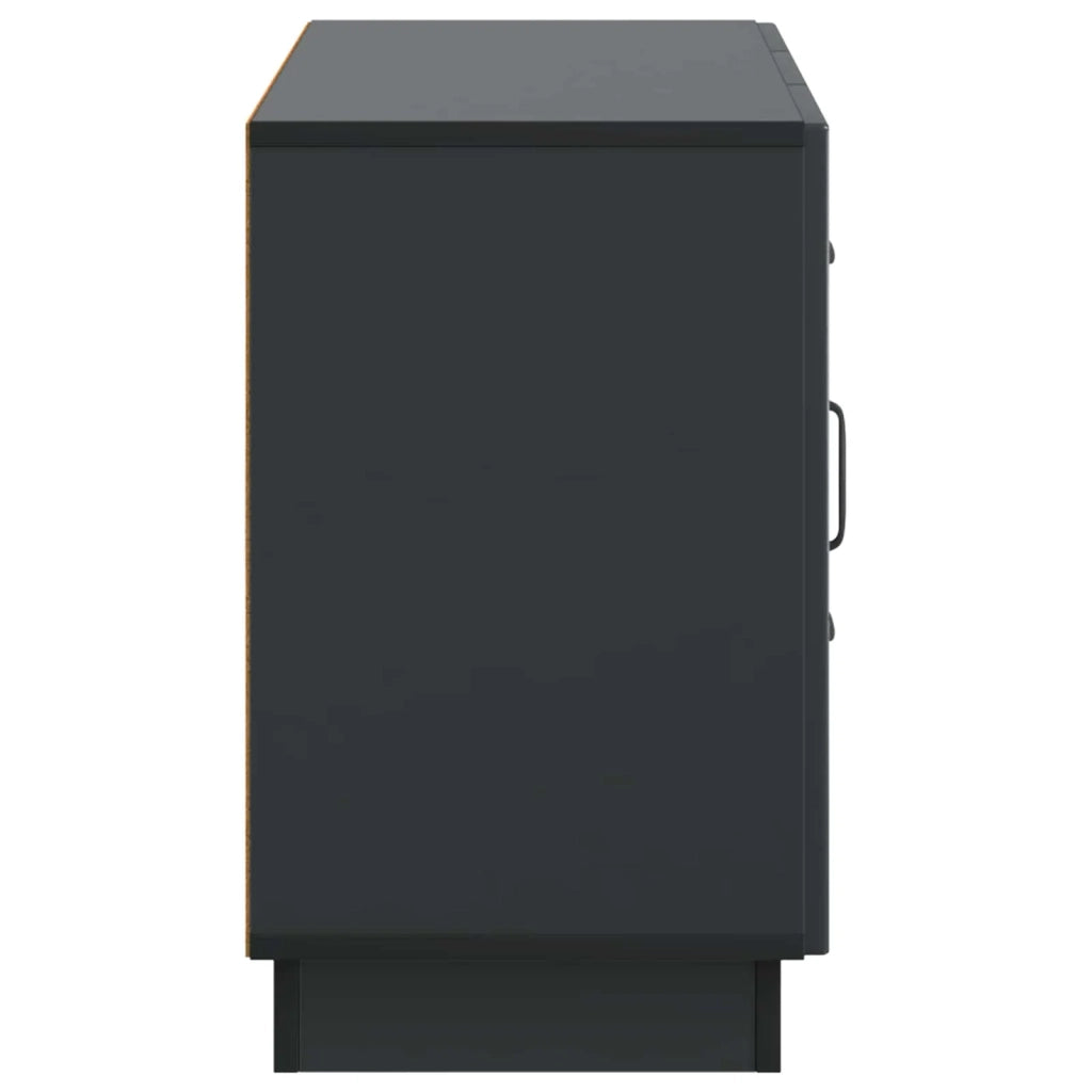 Credenza Nero 89 x 34,5 x 57 cm Legno ingegnerizzato 895346
