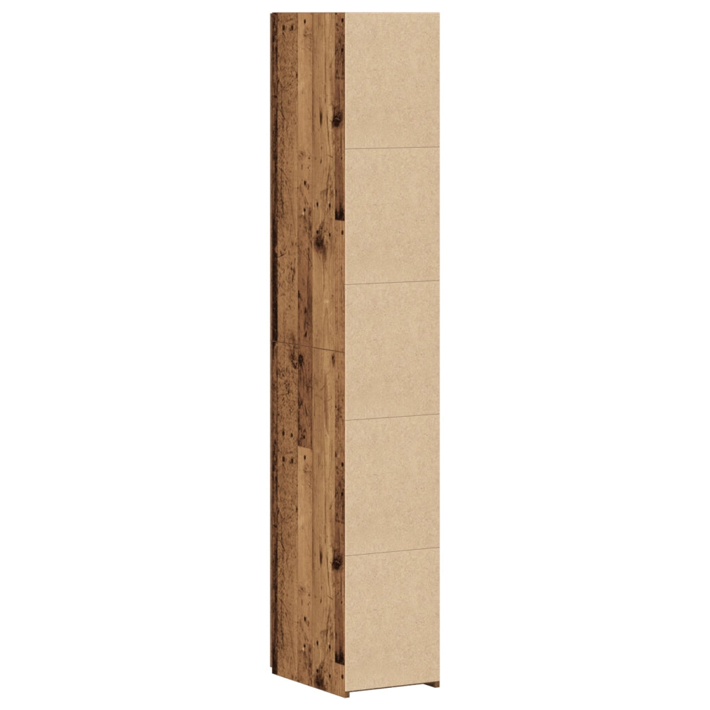 Highboard Legno Vecchio 30x42.5x185 cm Legno Ingegnerizzato