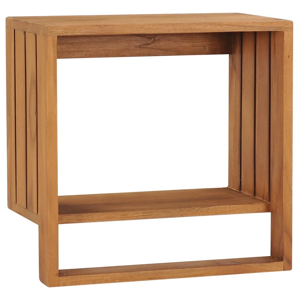 Portasciugamani da parete 35 x 20 x 35 cm in legno massello di teak 02_0001644