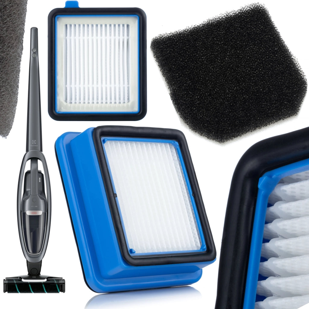 Filtro Completo per Aspirapolvere compatibile con Electrolux Well Q6/Q7/Q8 – HEPA e Motore, Alta Qualità, Lavabile