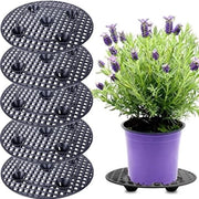 Supporto per vaso da piante 20 cm 8 pollici - Pannelli per piante resistenti - Orecchiette per vaso da piante in plastica - Supporti per piante - Protezione per pavimento da giardino da interni esterni e da tetto