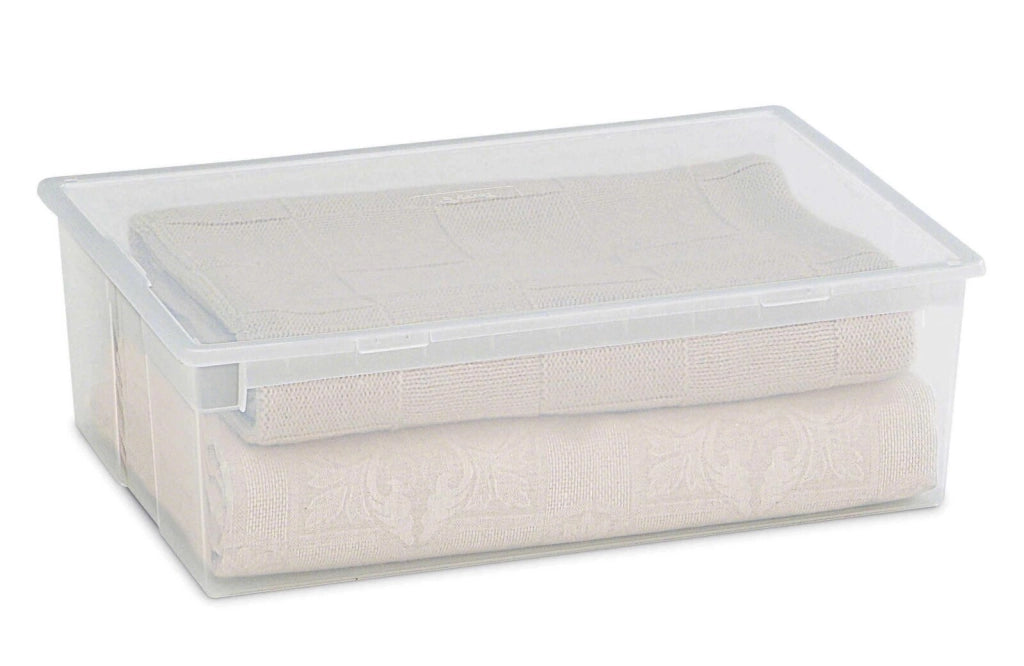 Terry Store-Age Scatola Leggera Trasparente con Coperchio XL