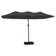 Ombrello | Parasolne a Doppia Testa Antracite 449x265 cm