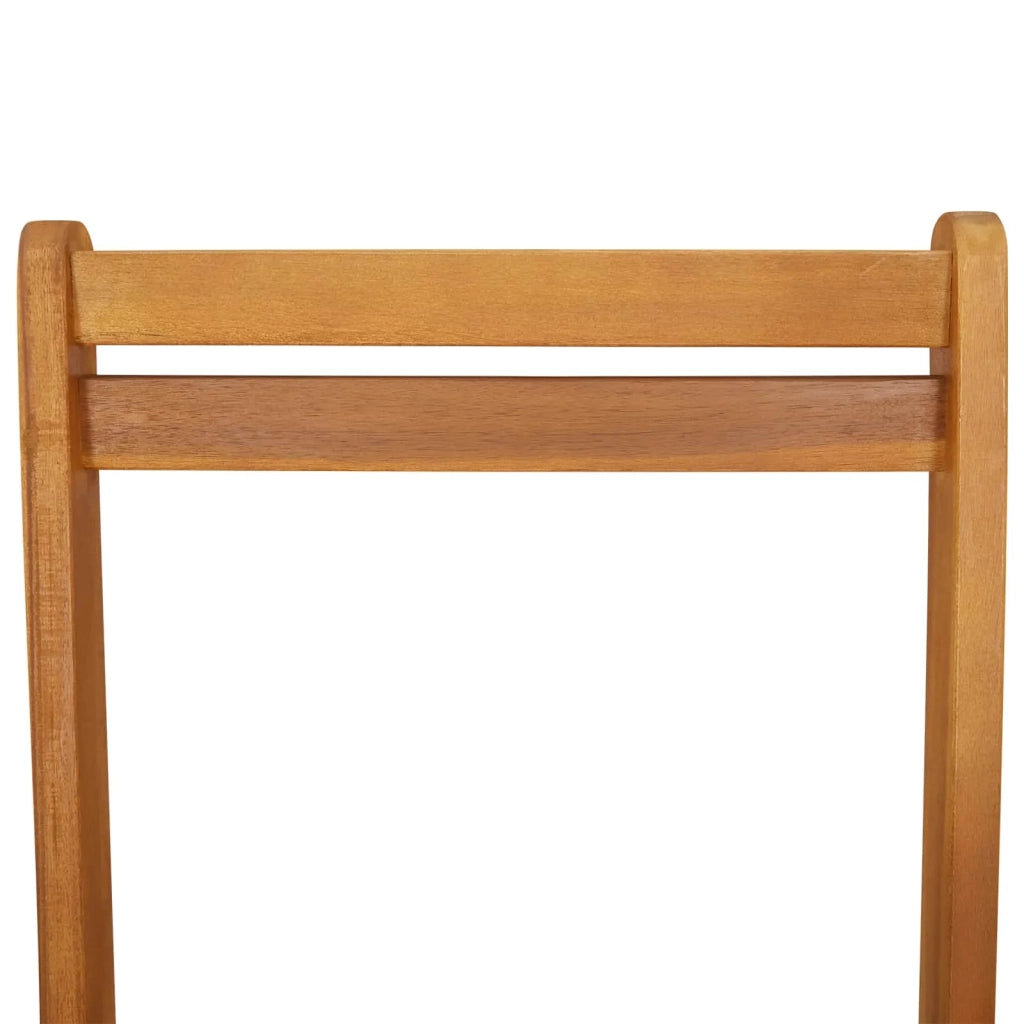 Sedie da giardino pieghevoli 6 pcs Naturale 40 x 53 x 80 cm