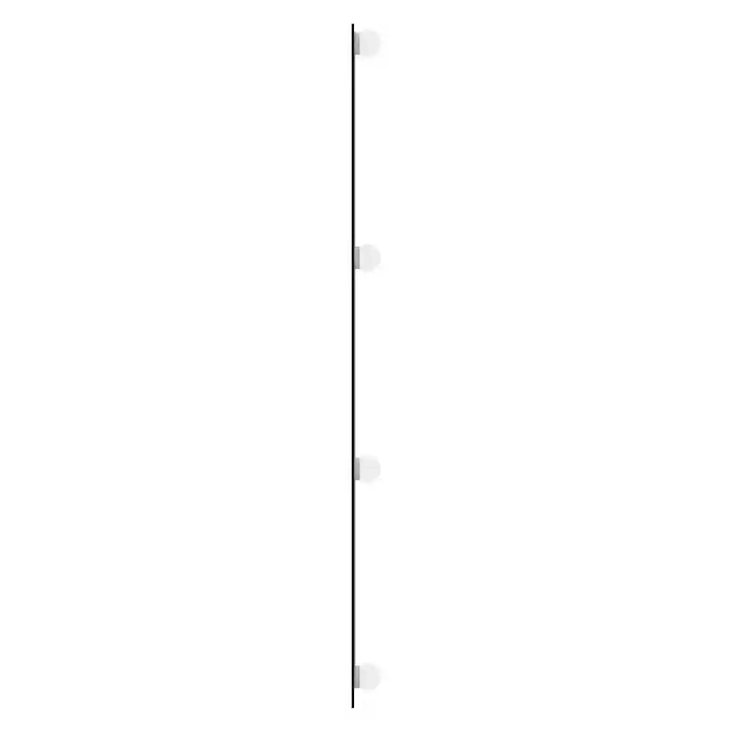 Specchio da Parete con Luci LED 30x100 cm Vetro Rettangolare 3189151