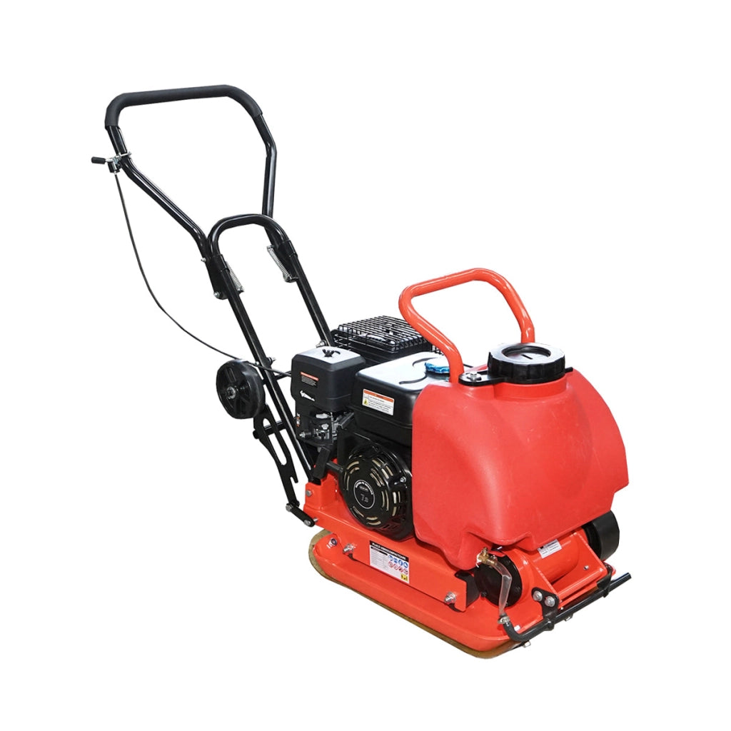 Piastra Vibrante C60 con superficie di lavoro 510x370mm, motore norma euro 5, 196CC/7HP, 5900 rpm 58Kg con serbatoio acqua Breckner Germany