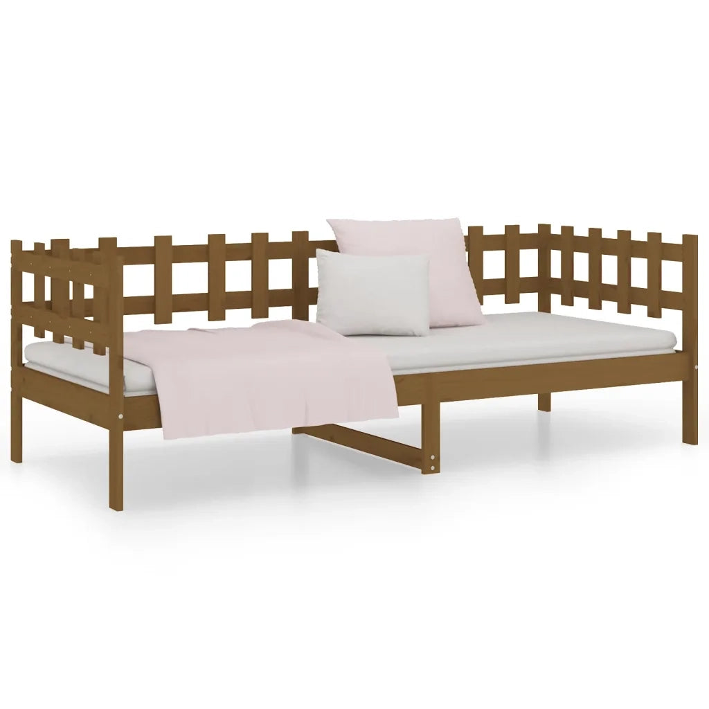 Divano letto | Sof¨¤ letto | Letto singolo senza Materasso Ambra 90x200cm Legno di Pino