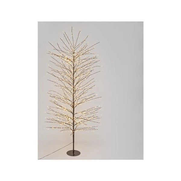 Albero natale lotti 76259 tiglio con 1560 microled marrone