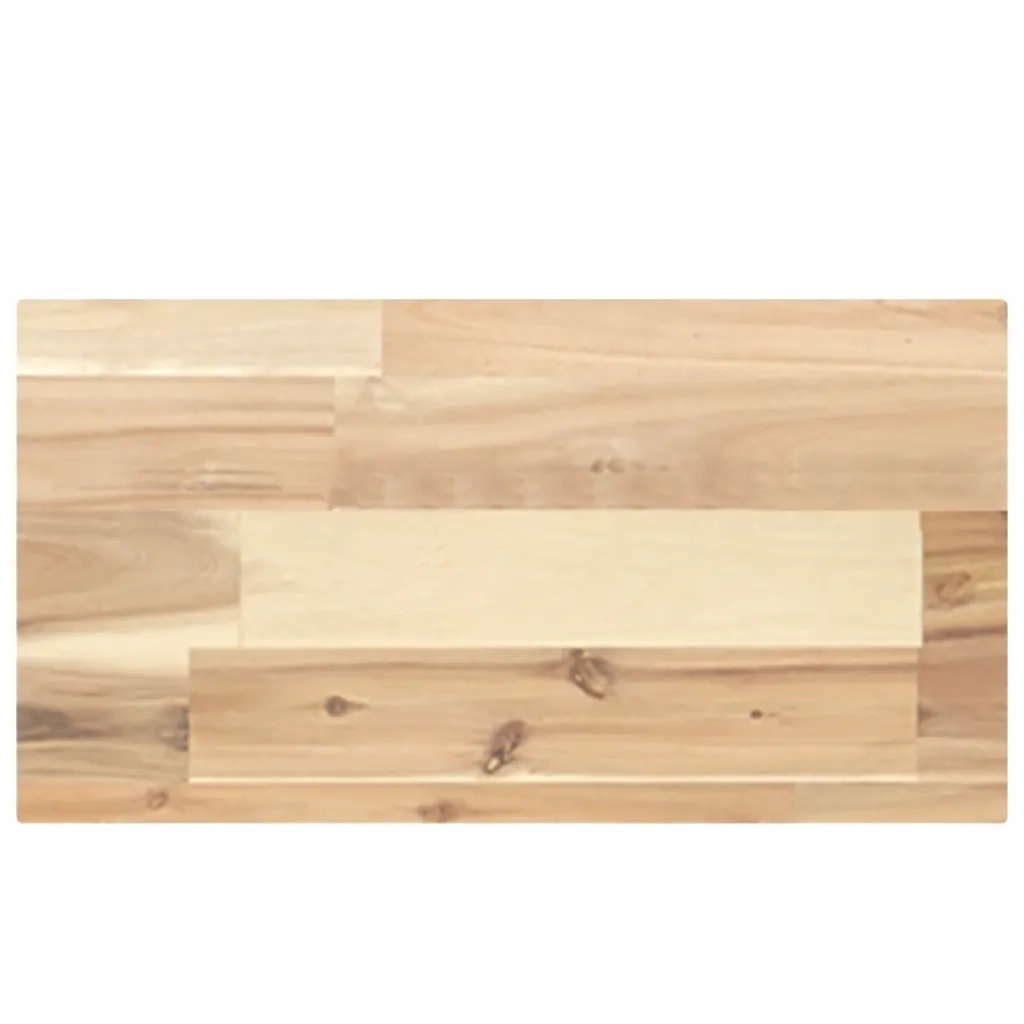 Piano per Tavolo 40x20x4cm Rettangolare Legno Massello Acacia 4008764