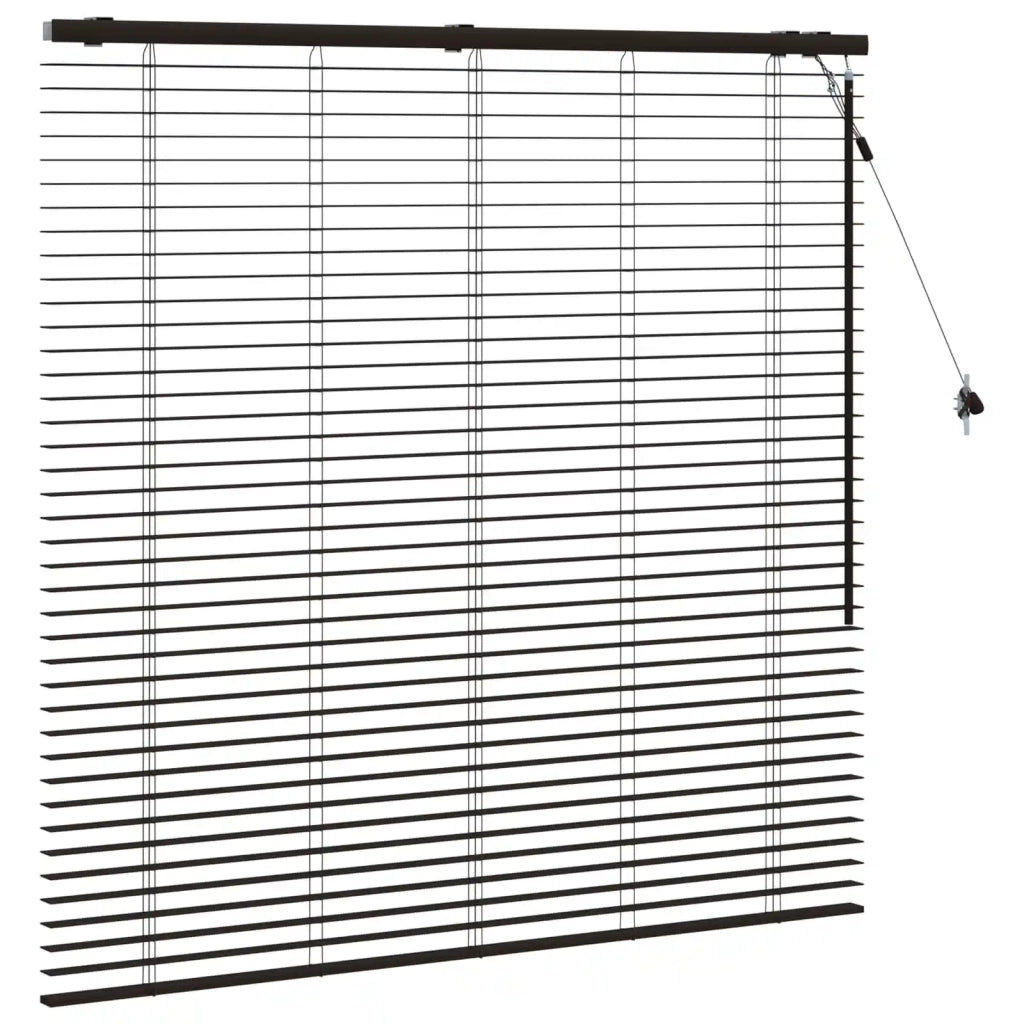 Tenda Veneziana Marrone Scuro 135 x 130 cm 35 mm 42015548