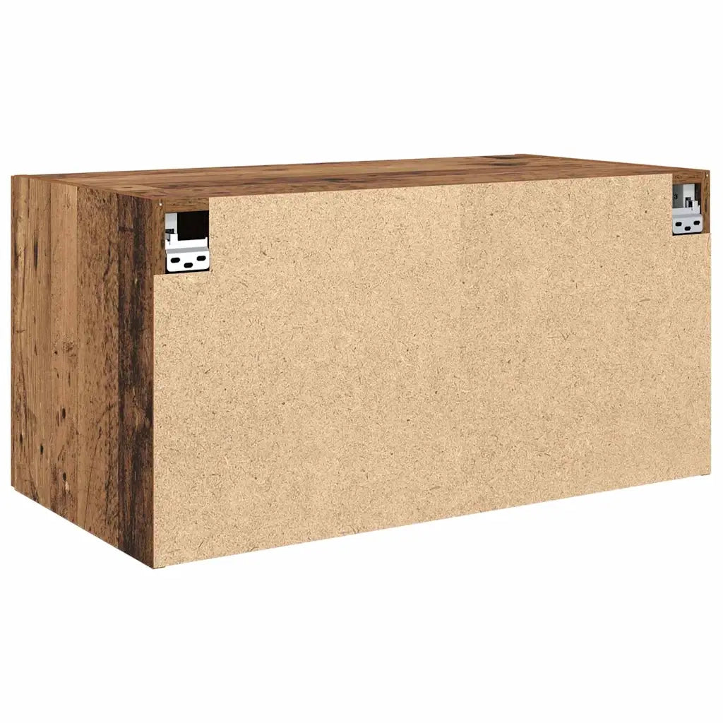 Armadietto a Muro | Mobile a Parete Legno vecchio 80 x 42.5 x 40 cm