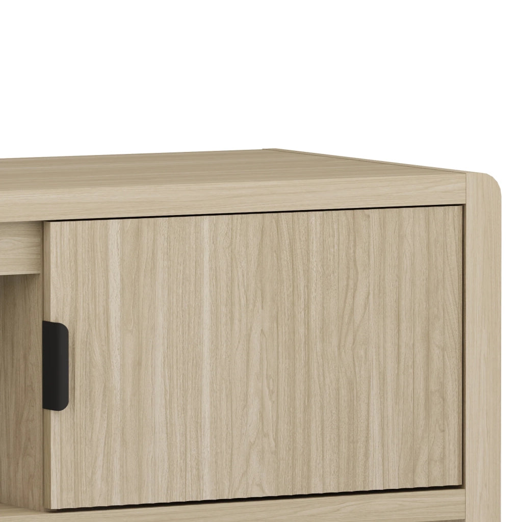 Mobile porta TV mobile porta TV per soggiorno mensola 150 x 40 x 40 cm effetto rovere 03_0010081