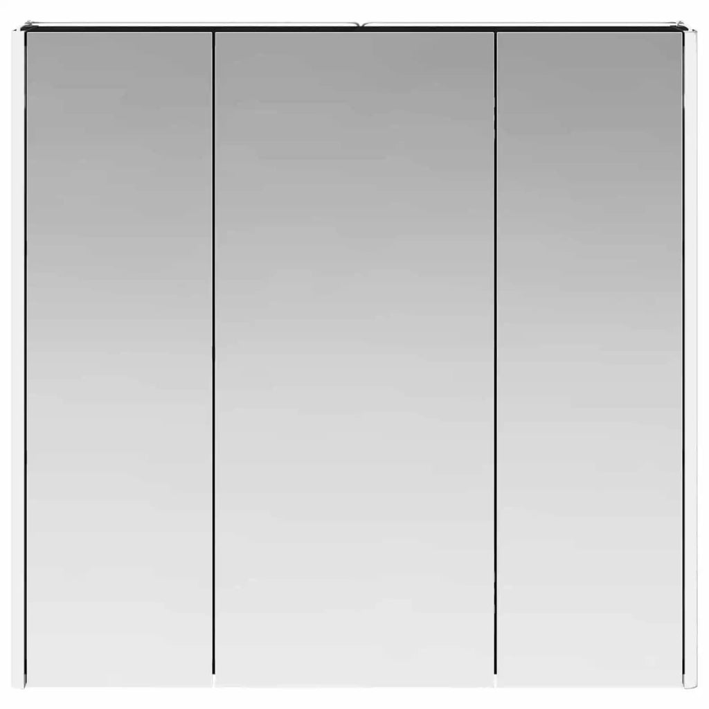 Mobiletto per specchio da bagno Rovere Nero 73.5 x 15.5 x 70 cm 889256