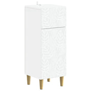Mobiletto da Bagno DELFT Bianco 30 x 31 x 80 cm 897045