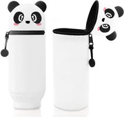 Etui Acquasaturo 2-in-1 - Materiali in Silicone Soft - Chiusura a Ritaglio - Organizzatore per Materiale di Scrittura - Ideale per Scuola e Ufficio