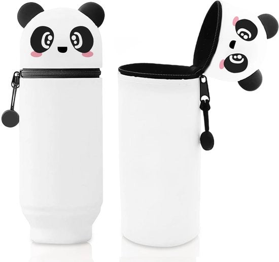 Etui Acquasaturo 2-in-1 - Materiali in Silicone Soft - Chiusura a Ritaglio - Organizzatore per Materiale di Scrittura - Ideale per Scuola e Ufficio