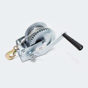 Verricello manuale da alaggio 350kg 10m 1 via 3.2:1 attrezzi garage officina fai da te 3416040