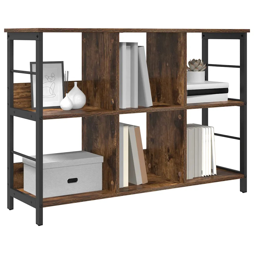 Libreria Rovere fumé 102 x 32 x 72,5 cm Legno multistrato 884014