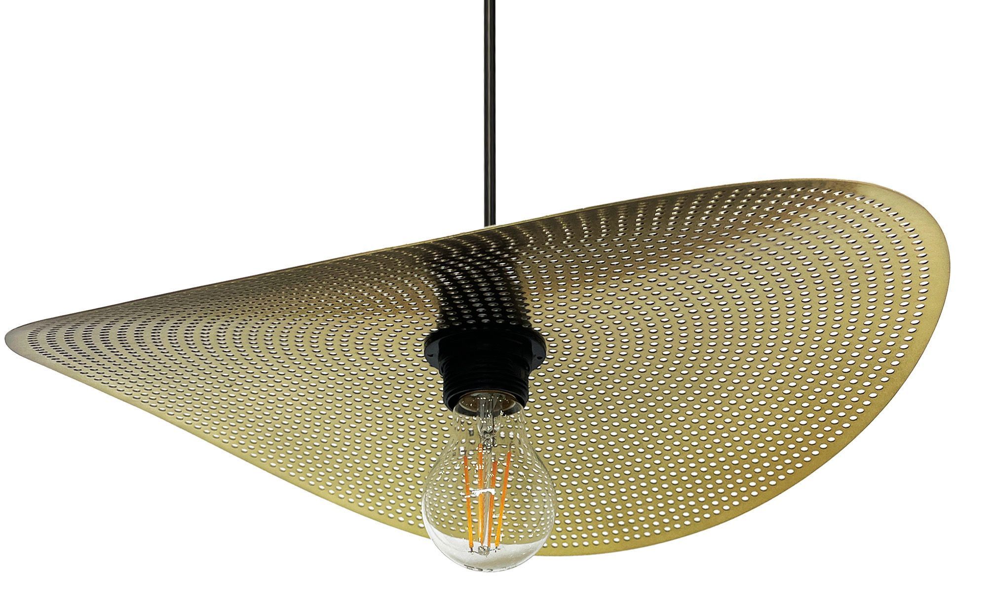 Lampada Da Soffitto APP1470-1CP Black/old Gold