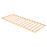Base a doghe Marrone 80 x 190 cm Legno massello di faggio 42015277