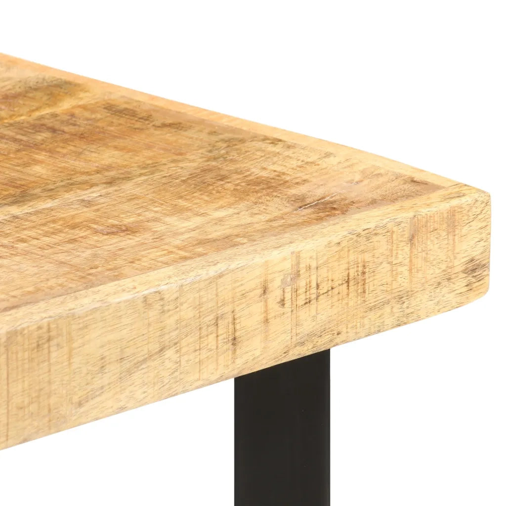 Tavolo da Bar 60x60x107 cm in Legno Ruvido di Mango 286610