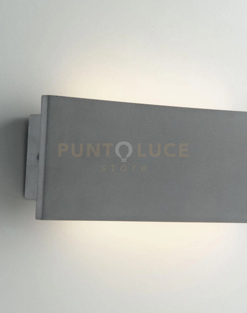 APPLIQUE LED PARKER GRIGIA 8,6W 1080LM 4000k IP65 30X4,5X10,2CM