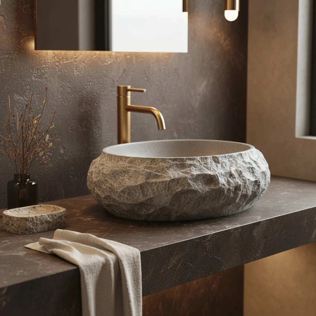 Lavabo Da Appoggio Rea Mika Gabro
