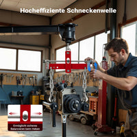 Equilibratore 900 kg Sollevatore Posizionatore Gruetta motore da officina