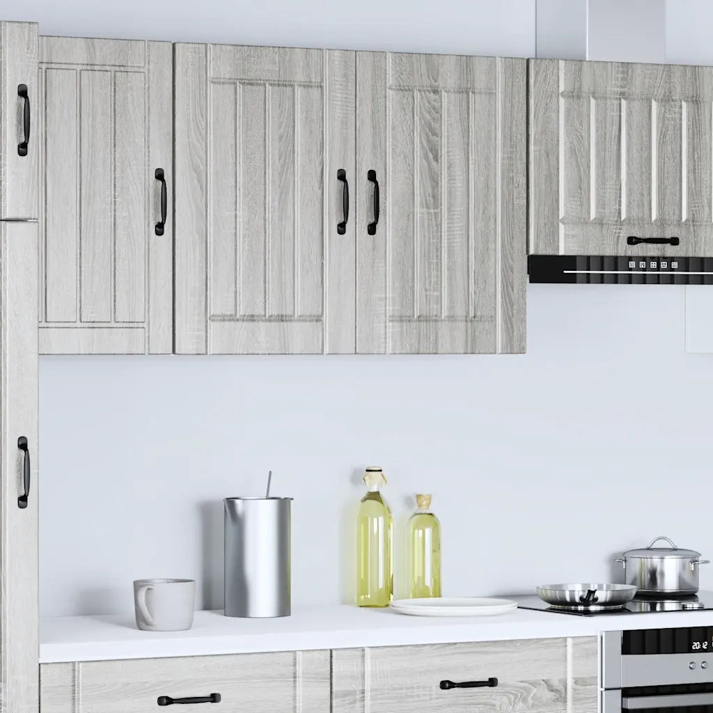 Pensile da Cucina Lucca Grigio Sonoma in Legno Multistrato