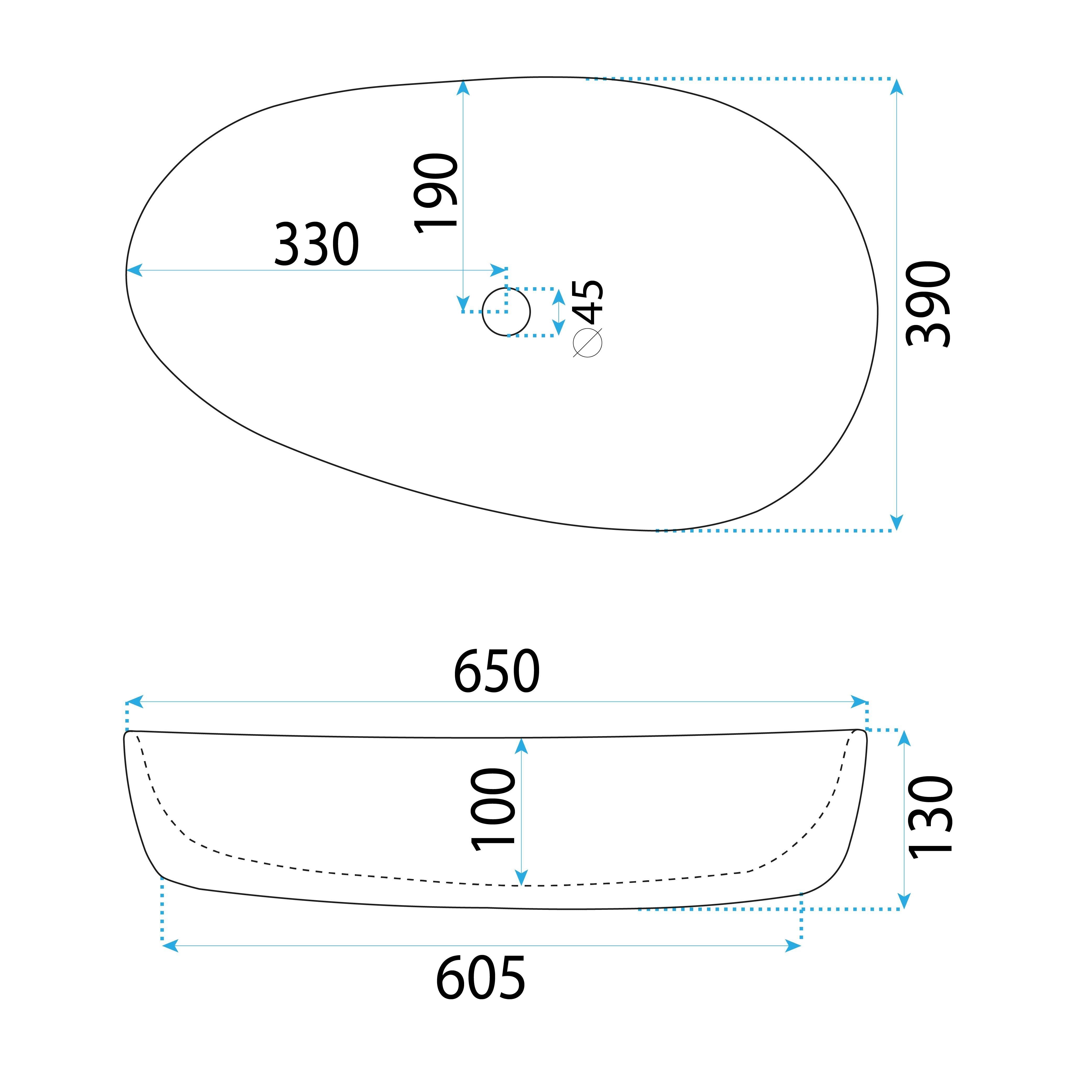 Lavabo Da Appoggio Rea Sandra