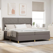 Letto a molle con materasso con led Talpa 200 x 200 cm Tessuto 3343781