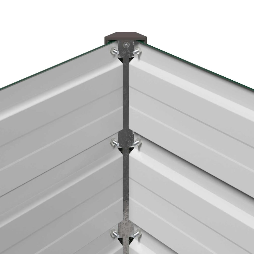 Letto rialzato da giardino Verde 100 x 40 x 24 cm 8006309
