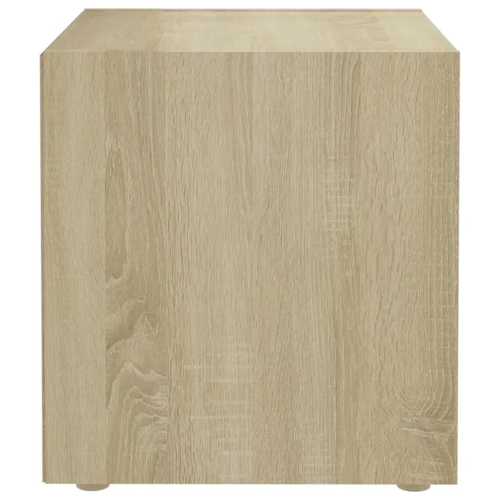 Mobili Porta TV 2pz Rovere Sonoma 37x35x37 cm Legno Multistrato 805508