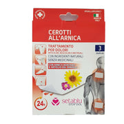 Trade Shop - Cerotti Lenitivi Trattamento Dolori Arnica Salice Artigli Del Diavolo 14x9cm -