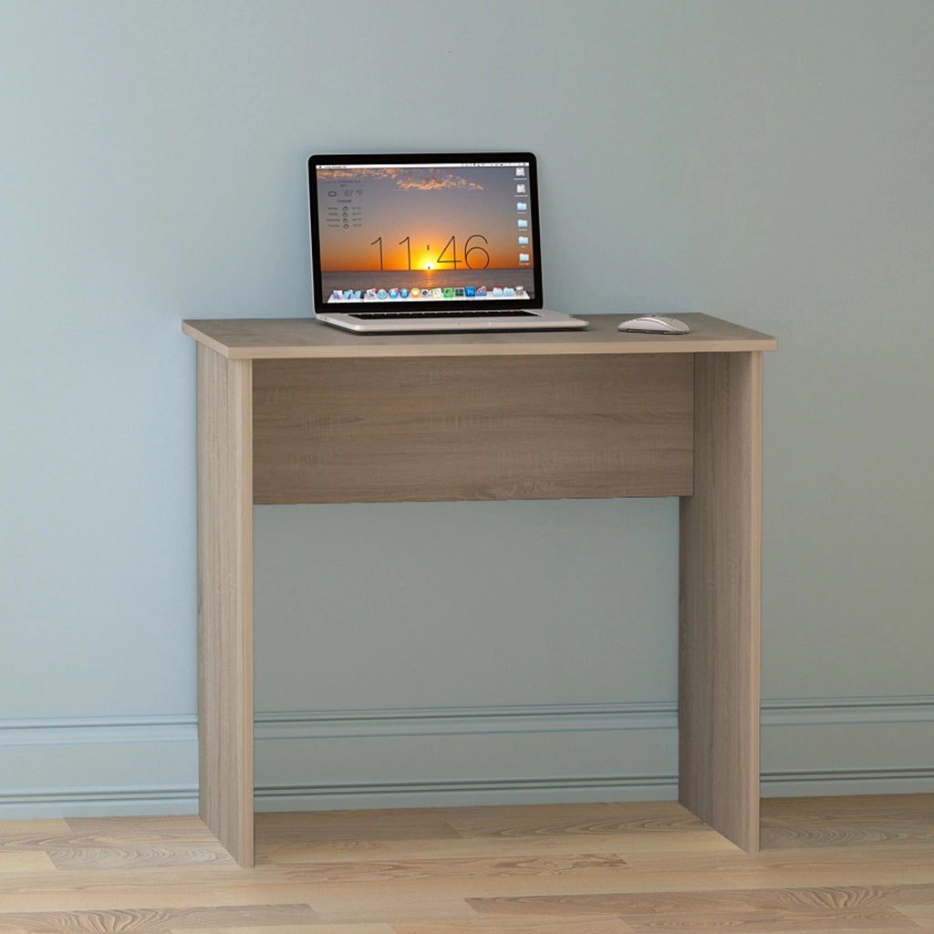 Scrivania ULVIK - Semplice - Quercia Sonoma - Larghezza 80 cm, Altezza 75 cm, Profondit? 50 cm