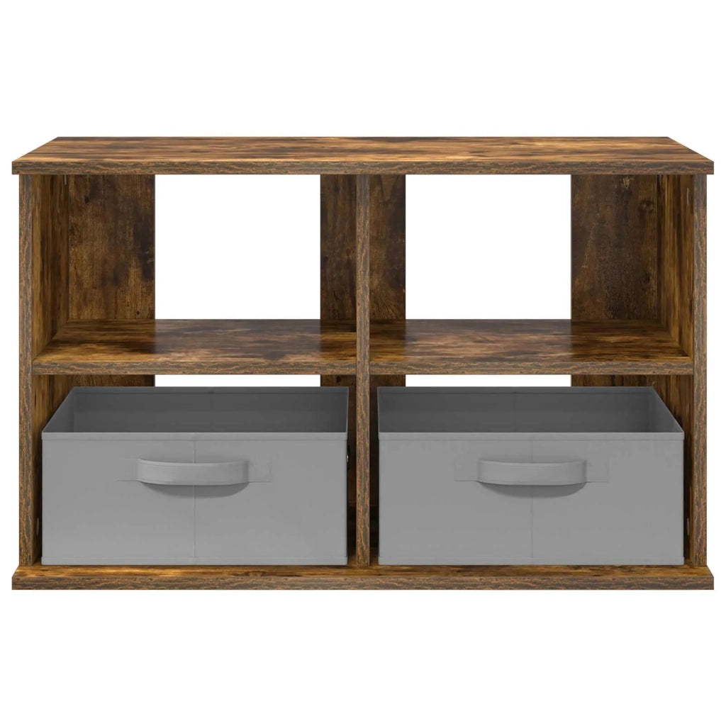 Supporto TV con cassetto Rovere fumé 79 x 40 x 48 cm