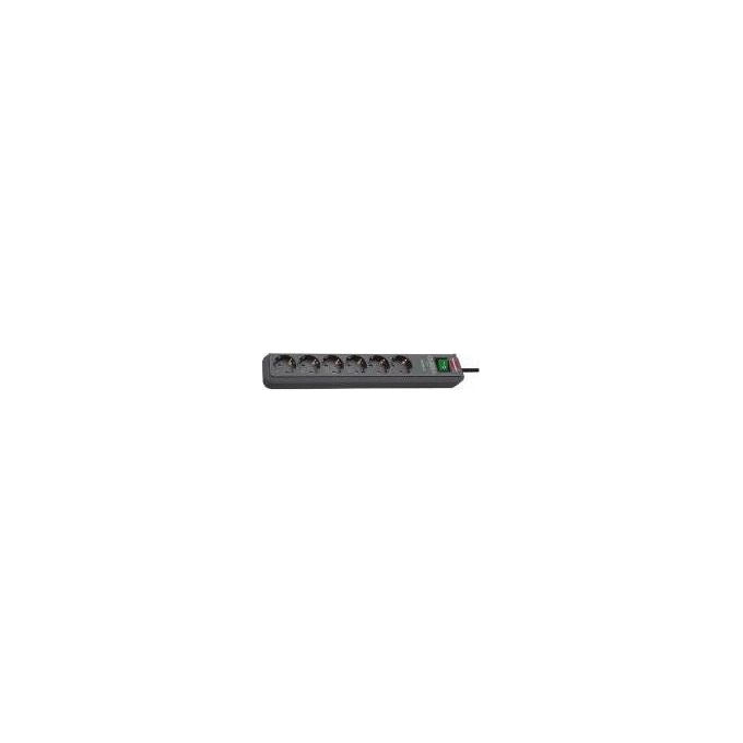 Brennenstuhl 1159710515 prolunghe e multiple 5 m 6 presa(e) AC Interno Antracite