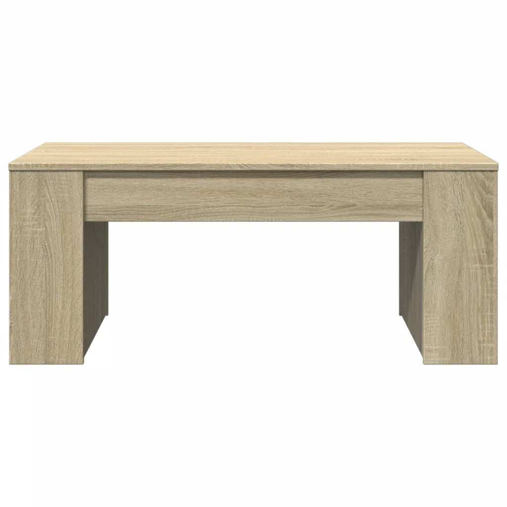 Tavolino da Salotto Rovere Sonoma 102x55x42cm Legno Multistrato 831855