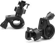 Montaggio per Camera di Sorveglianza per Auto - 360 Gradi di Rotazione del Manubrio del Sedile - Supporto per Dash Cam - Dimensioni Adattabili - Fessura con Chiusura a Scatto - 2 Pezzi.