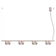 Lampadario OVIO 4 tortora Gx53
