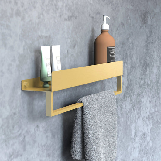 Mensola Da Bagno Sf01 45cm Gold Brush