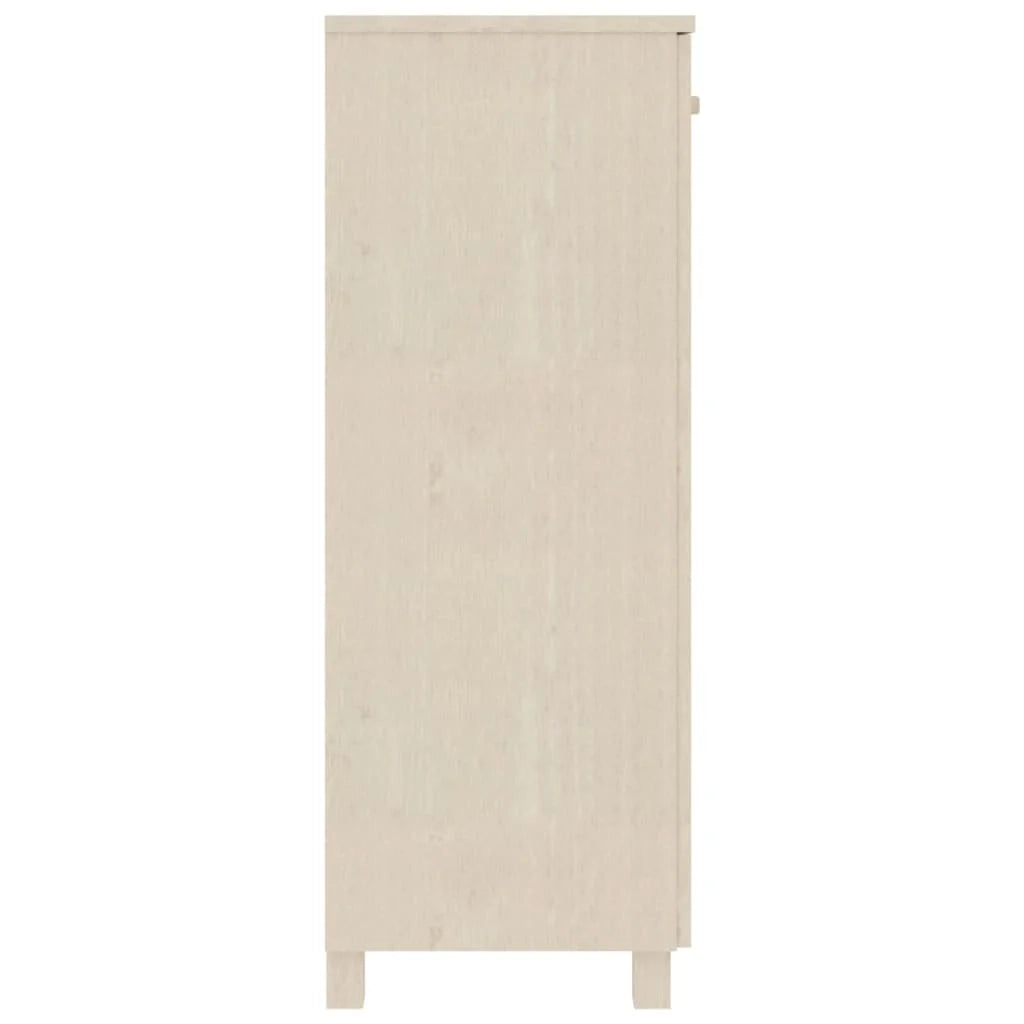 Scarpiera mobile contenitore per scarpe mobile per ingresso/corridoio/soggiorno 85 x 40 x 108 cm pino massello marrone 02_0021867