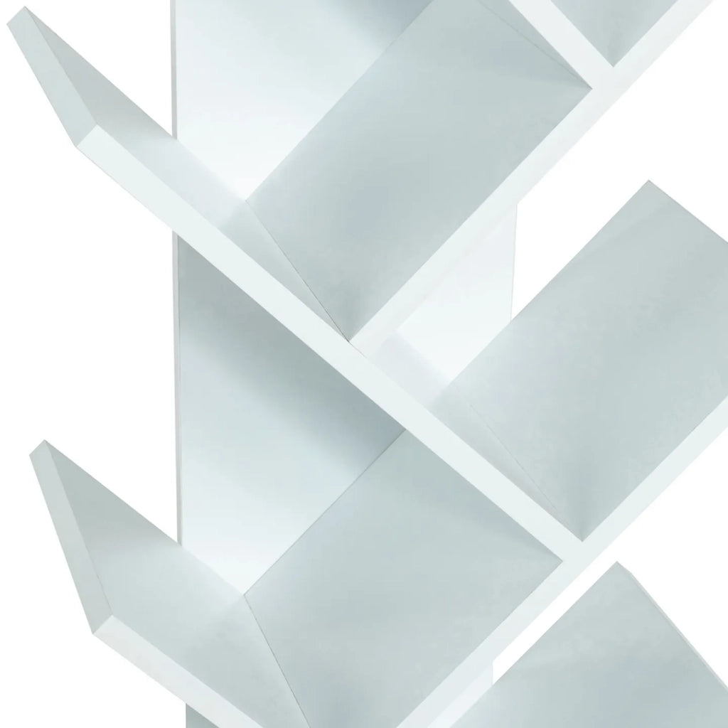 IDMarket - Libreria ad albero 10 livelli bianco TEA