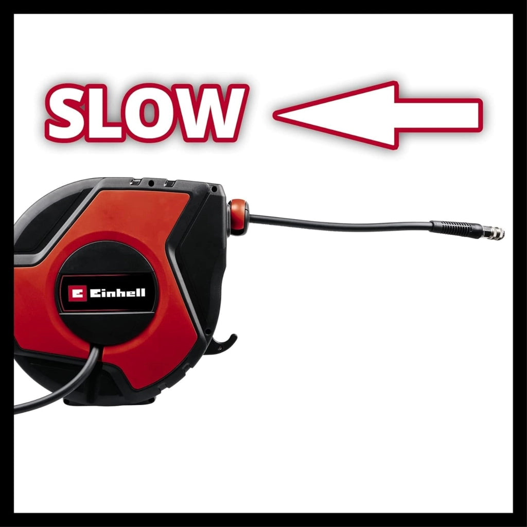 Avvolgitubo con Tubo Ac Tcph 150 Einhell Mm 6X8 Bar 16 9 m Innesto Rapido